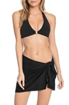 Robin Piccone Ava Pareo Cover-up In Black