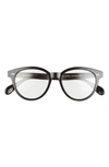 Diff Carly 48mm Round Optical Glasses In Black
