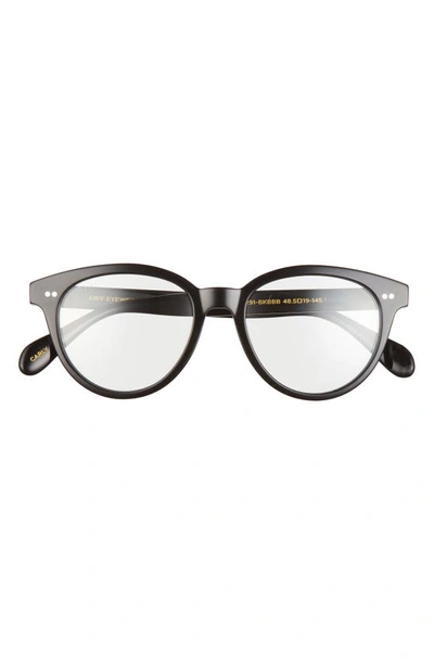 Diff Carly 48mm Round Optical Glasses In Black