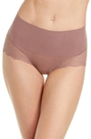 Spanxr Undie-tectable Lace Hi-hipster Panties In Rosewood