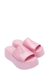 Melissa Becky Water Resistant Platform Sandal In Pink