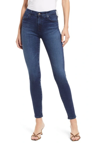 Ag The Farrah High Waist Skinny Jeans In Valiant
