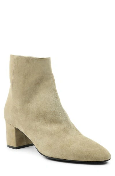Bruno Magli Vinny Ankle Bootie In Almond Suede