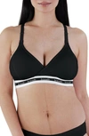 Bravado Designs Original Organic Cotton Blend Maternity/nursing Bra In Black