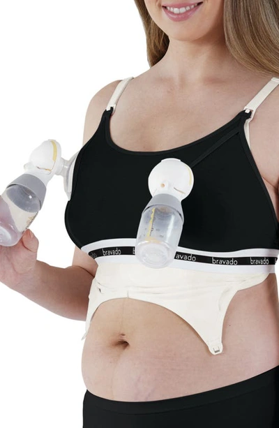 BRAVADO DESIGNS BRAVADO DESIGNS CLIP & PUMP HANDS-FREE NURSING BRA ACCESSORY,9301VBA