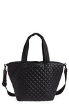 Mz Wallace Large Metro Tote Deluxe In Black