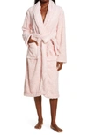 Papinelle Cozy Plush Robe In Pink
