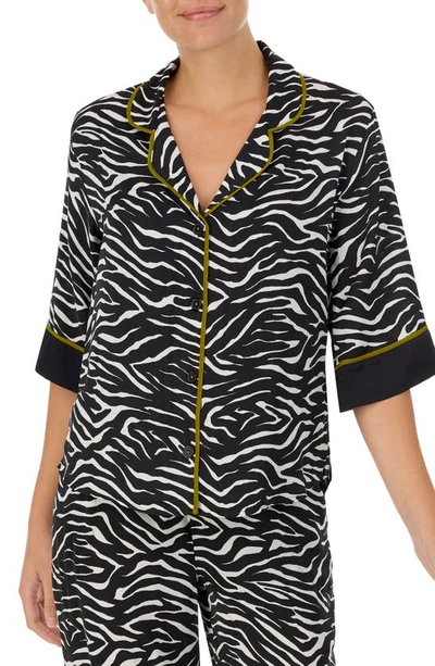 Room Service Pjs Room Service Pajama Top In Black Novel