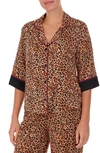 Room Service Pjs Room Service Pajama Top In Brown Pt