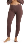 Icebreaker 200 Oasis Merino Wool Jersey Base Layer Leggings In Mink