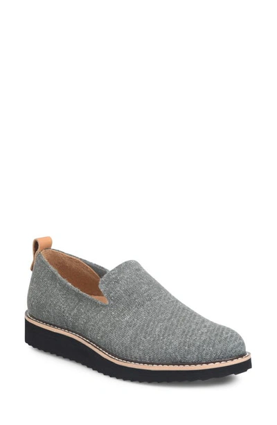 Comfortiva Lelan Sweater Knit Loafer In Heathered Dark Grey