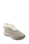 Easy Spirit Trepose Faux Shearling Lined Slipper In Beige