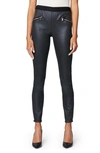 Blanknyc Coated Denim Pull-on Pants In Spartacus