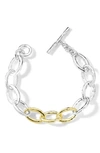 Ippolita Silver And Gold Chimera Classico Sculptured Bracelet