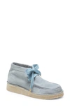 Free People Ashton Moccasin Ankle Boot In Dusty Blue