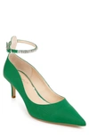 Jewel Badgley Mischka Women's Jamila Evening Pump Women's Shoes In Green