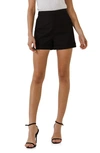 Endless Rose Tailored Folded-cuff Shorts In Black