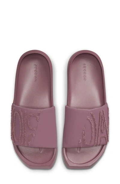 Jordan Nola Women's Slides In Light Mulberry/ Light Mulberry