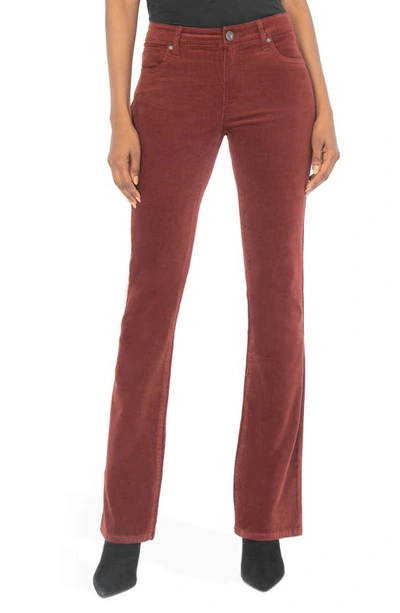 Kut From The Kloth Baby Bootcut Corduroy Jeans In Amber