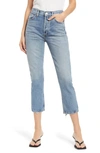 AGOLDE RILEY HIGH WAIST CROP JEANS,A056D-1206