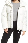 Canada Goose Junction 750 Fill Power Down Packable Parka In White