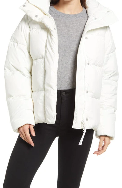 Canada Goose Junction 750 Fill Power Down Packable Parka In White