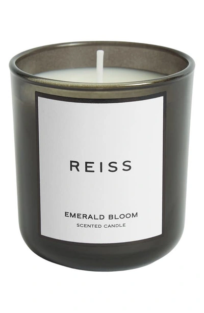 Reiss Emerald Bloom Scented Candle In Black