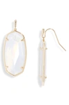 KENDRA SCOTT ELLE FACETED DROP EARRINGS,E1440GLD