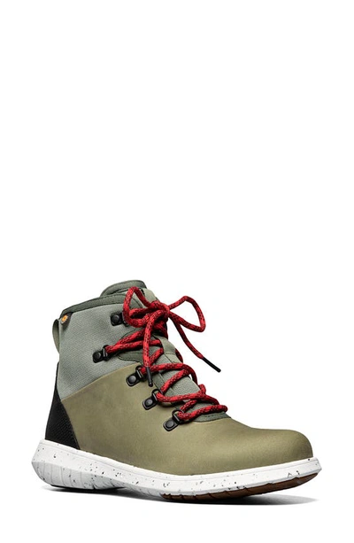 Bogs Juniper Hiker Freedom Lace Hi-top Boot In Loden