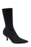 Khaite Taylor Stretch Pump Booties In Black