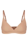 Skims Fits Everybody Crossover Bralette In Desert