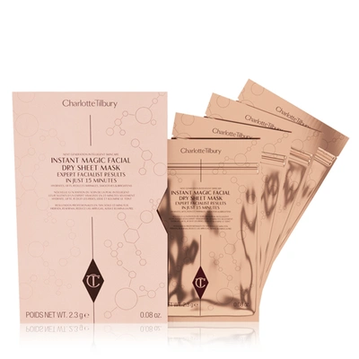 Charlotte Tilbury Instant Magic Facial Dry Sheet Mask - Pack Of 4-no Color