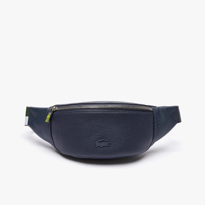 Lacoste Men's City Court Grained Zip Belt Bag - One Size In Blue