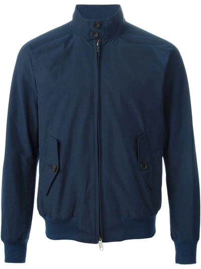 Baracuta G9 Harrington Bomber Jacket In Blue