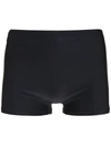 Lygia & Nanny Tijuca Plain Swimming Trunks In Black