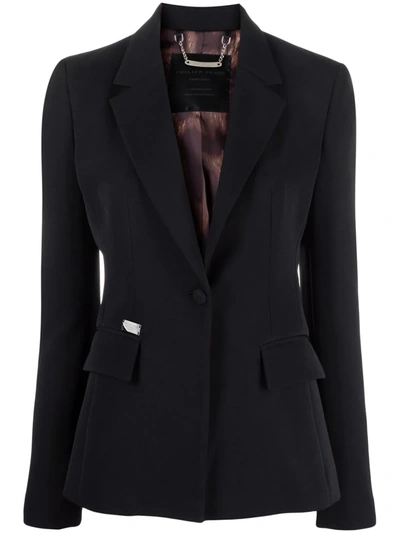 Philipp Plein Iconic Cady Blazer In Black