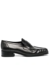 DSQUARED2 SQUARE-TOE LOAFERS