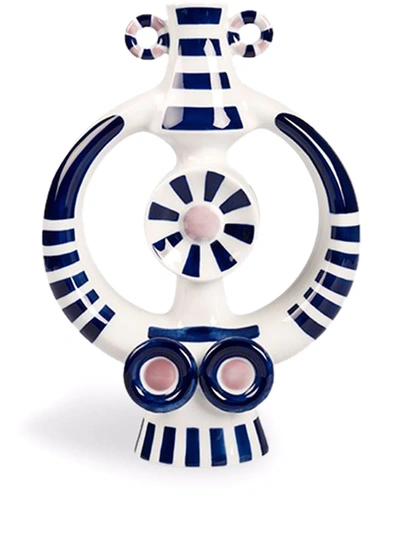 Sargadelos Botijo No 4 Porcelain Figure In Blue