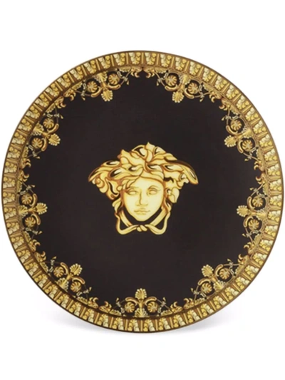 VERSACE BAROQUE NERO PLATE (10 CM)