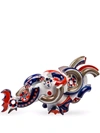 Sargadelos Gg3 Porcelain Figure In Blue