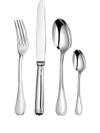 Christofle Malmaison 48-piece Silver-plated Flatware Set With Chest In Silver