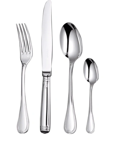 Christofle Malmaison 48-piece Silver-plated Flatware Set With Chest