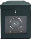 Wolf Single Watch Winder In Green