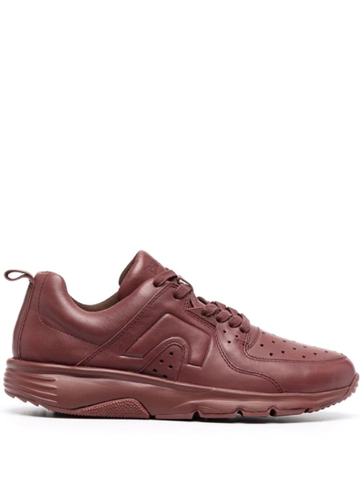 Camper Drift Low-top Chunky Trainers In Burgundy