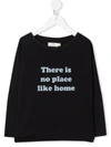 Andorine Graphic-print Organic Cotton T-shirt In Black