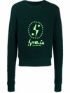 Stella Mccartney Green Tom Tosseyn Edition Logo Sweatshirt In Green