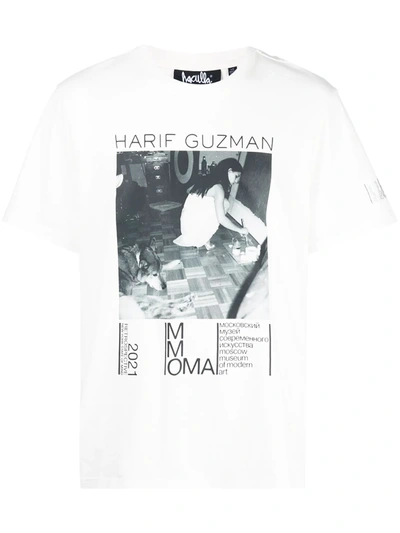 Haculla Red Light Graphic-print T-shirt In White