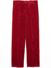 GUCCI UNEVEN DYE TAILORED TROUSERS