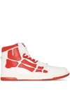 Amiri Skel High-top Sneakers In White