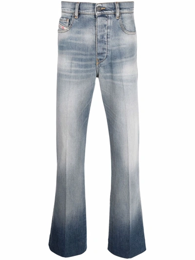 Diesel D-jefferr Bootcut Jeans In Blue